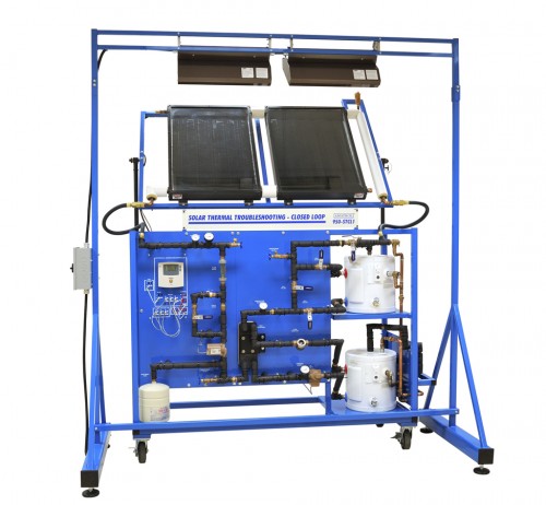 Solar Thermal Closed-Loop Troubleshooting Learning System Image