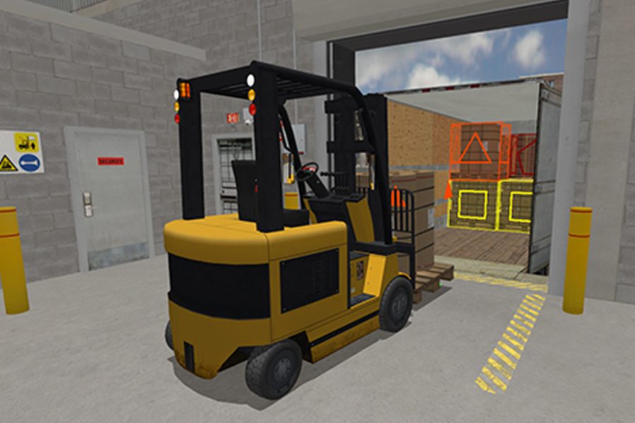 Forklift Personal Simulator Image