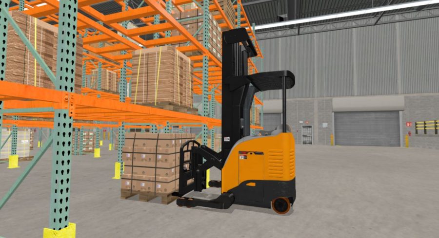 Reach Lift Truck Personal Simulator Image