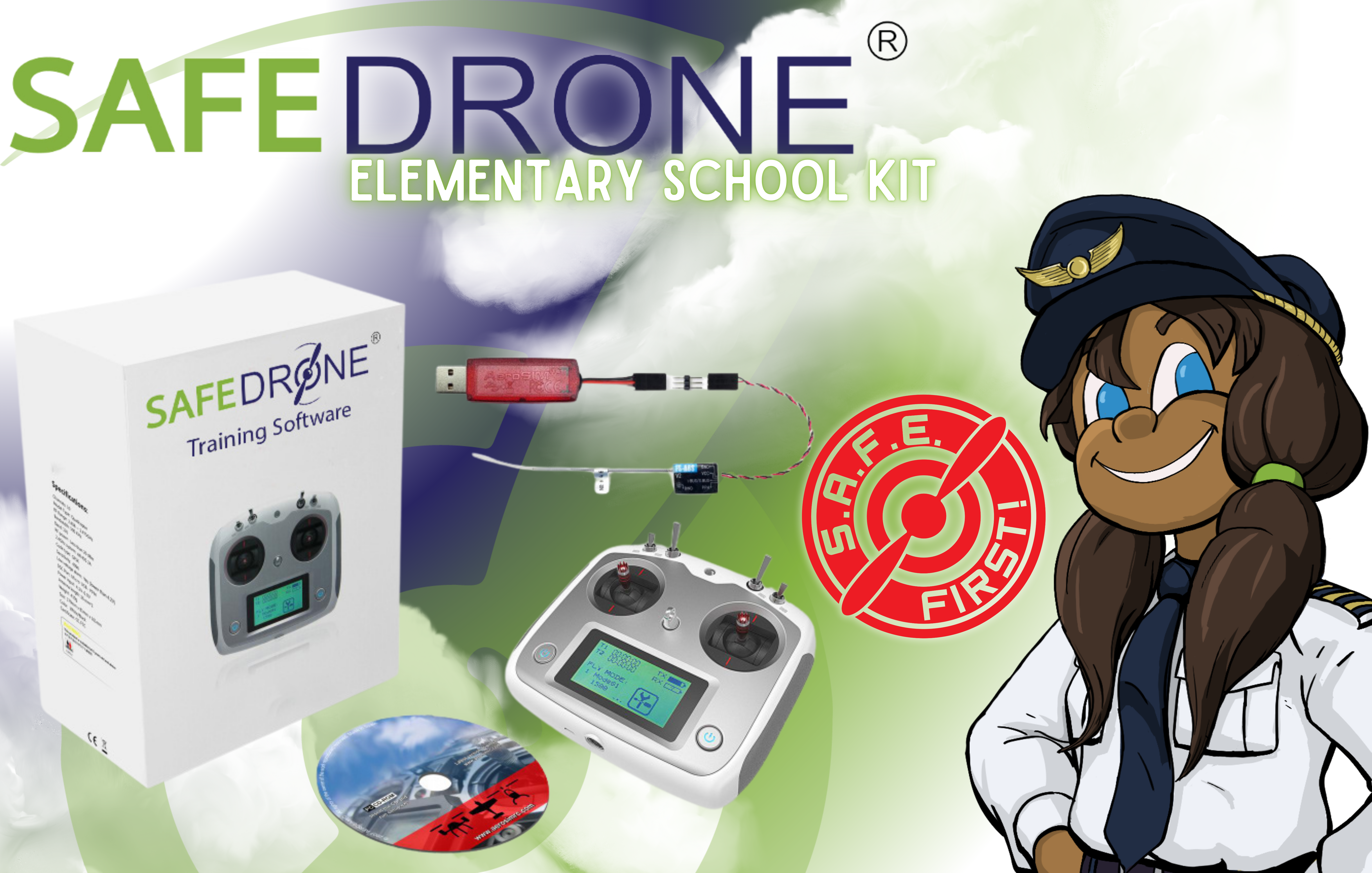 SAFEDrone Elementary Classroom Kit Image