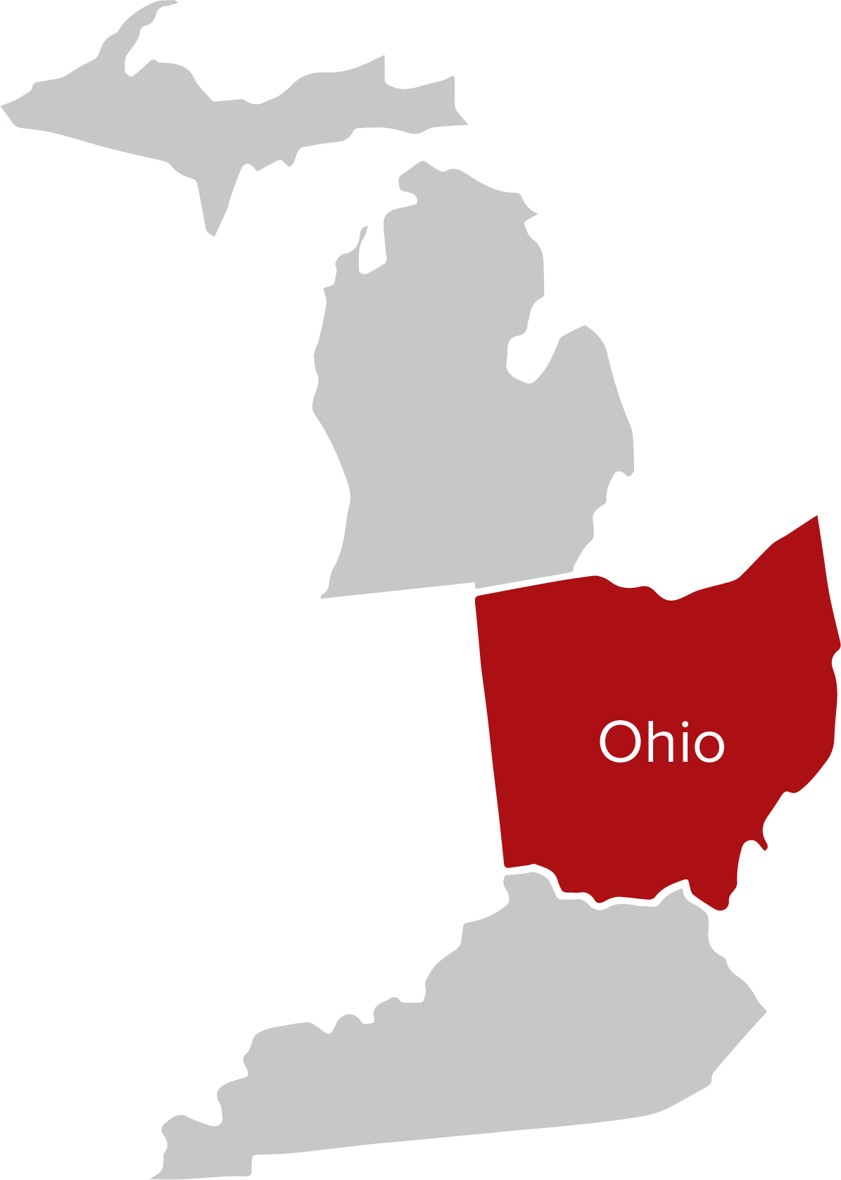 Buckeye education regions - Michigan, Ohio, and Kentucky