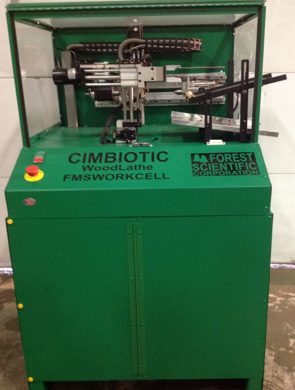 CimBiotic Wood Lathe Work Cell Image
